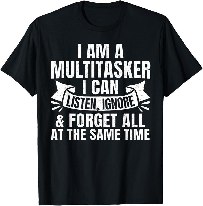 100% Cotton Funny Sayings Art For Sarcastic People Men Women Gag Sarcasm T-Shirt