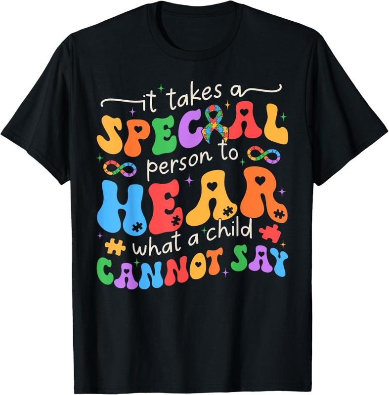 100% Cotton It Takes A Special Person To Hear What A Cannot Say T-Shirt
