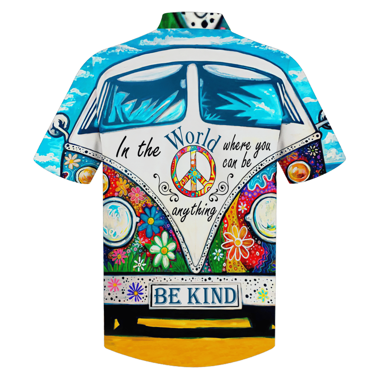 Hippie Hawaiian Shirt Vintage Festival Summer Style DBA-1103-HP-01