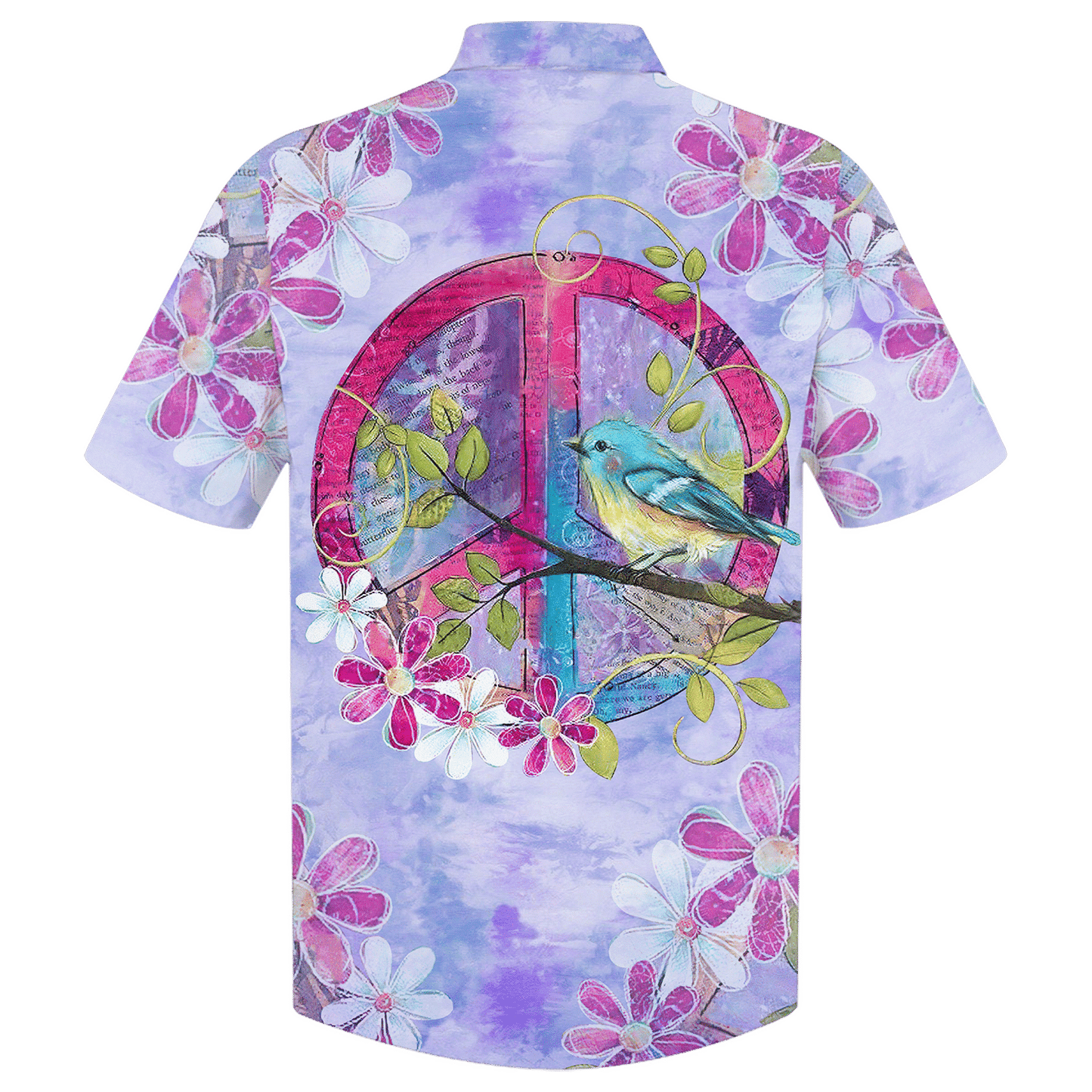Hippie Hawaiian Shirt Vintage Retro Summer Party Style NV-HIPPIE-10