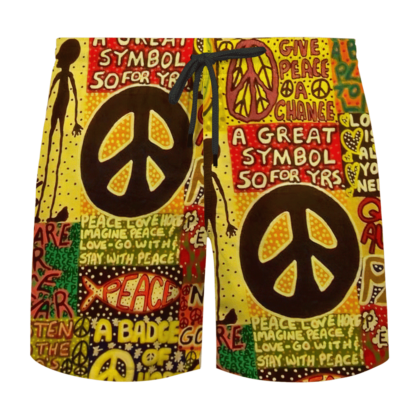 Hippie Hawaiian Shirt Vintage Festival Beach Style NV-HP-20