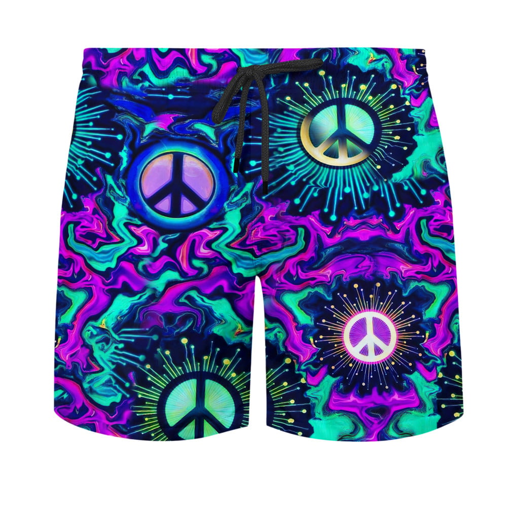 Hippie Hawaiian Shirt Groovy Retro Gift For Husband HBLHI70