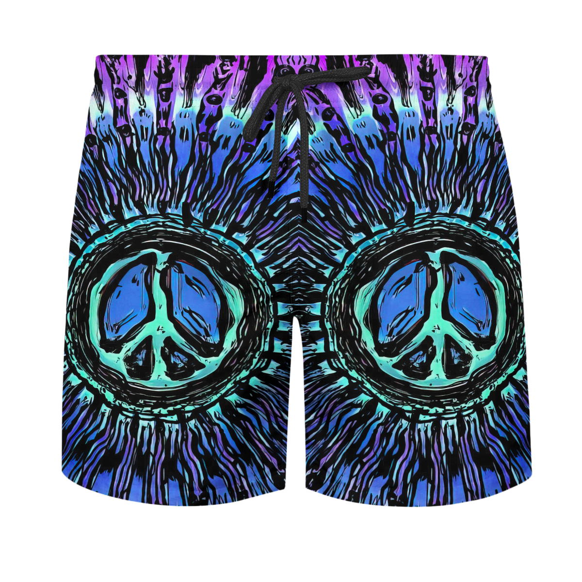 Hippie Hawaiian Shirt Psychedelic Beach Gift HBLTHI17