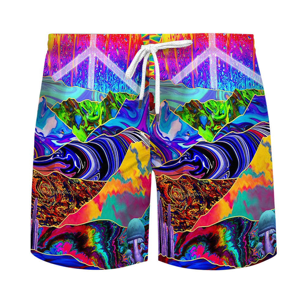 Hippie Hawaiian Shirt Psychedelic Festival Gift NVHI37
