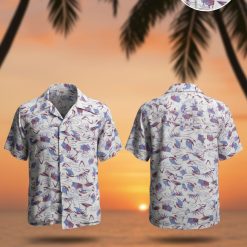 1940s Hawaiian Shirt Authentic Rayon Aloha Print Classic Men's Vintage Style