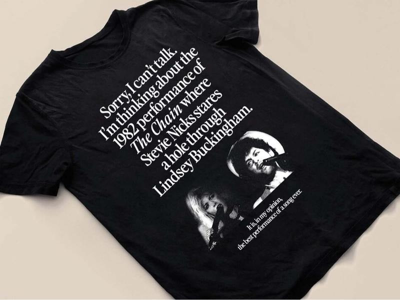1982 The Chain Lindsey Stevie Nicks Shirt, The Chain Performance Shirt Hoodie, Sweatshirt | InkThreadWorks.com