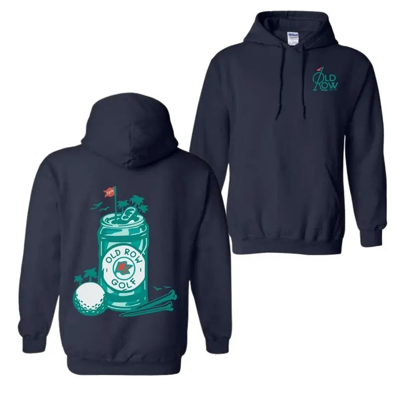 19th Old row golf Hoodie, 2 sides Hoodie Trendy Full Color Unisex, hoodie trend T-Shirts, Sweatshirt | InkThreadWorks.com