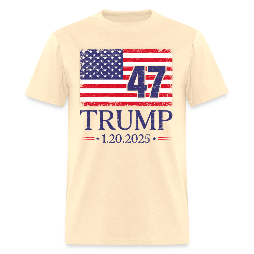Trump Inauguration Day 2025 USA Flag T Shirt