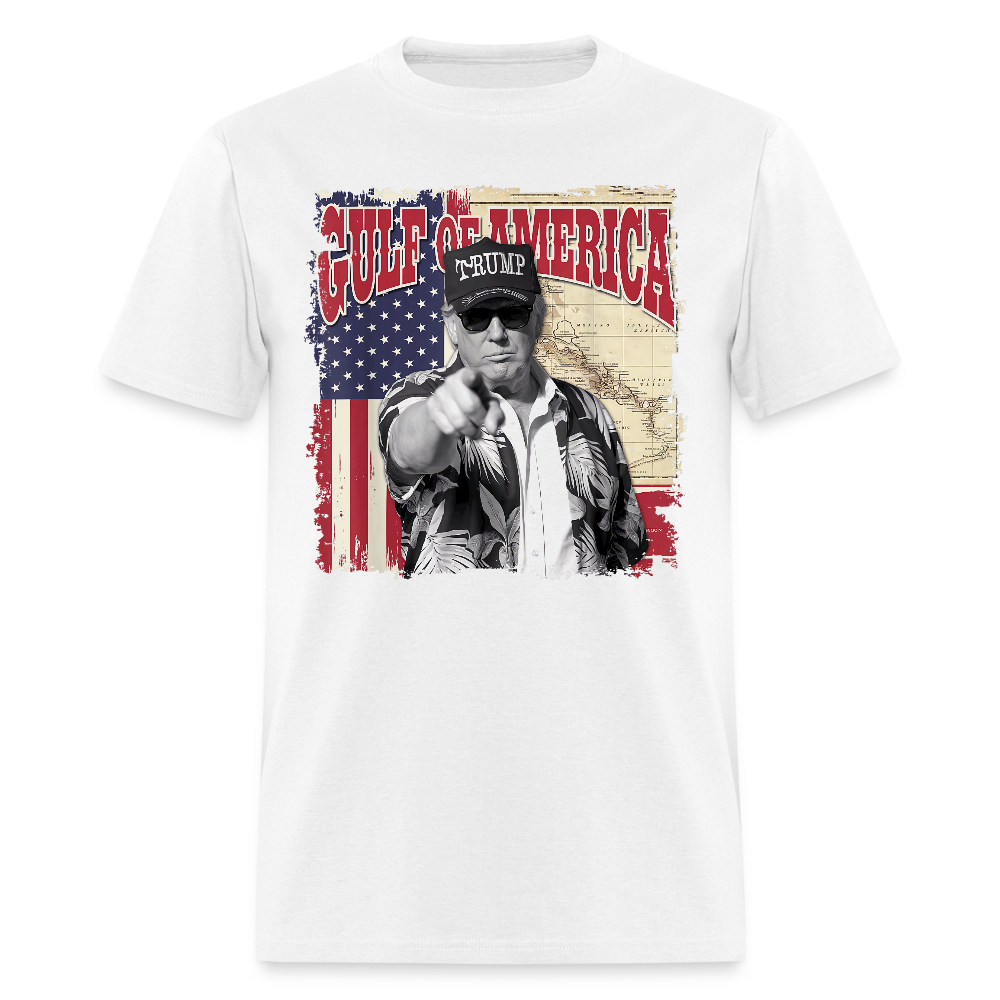 Vintage Gulf of America Map T Shirt