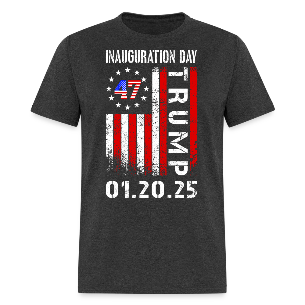 Trump Inauguration Day 2025 47th President USA Flag T Shirt