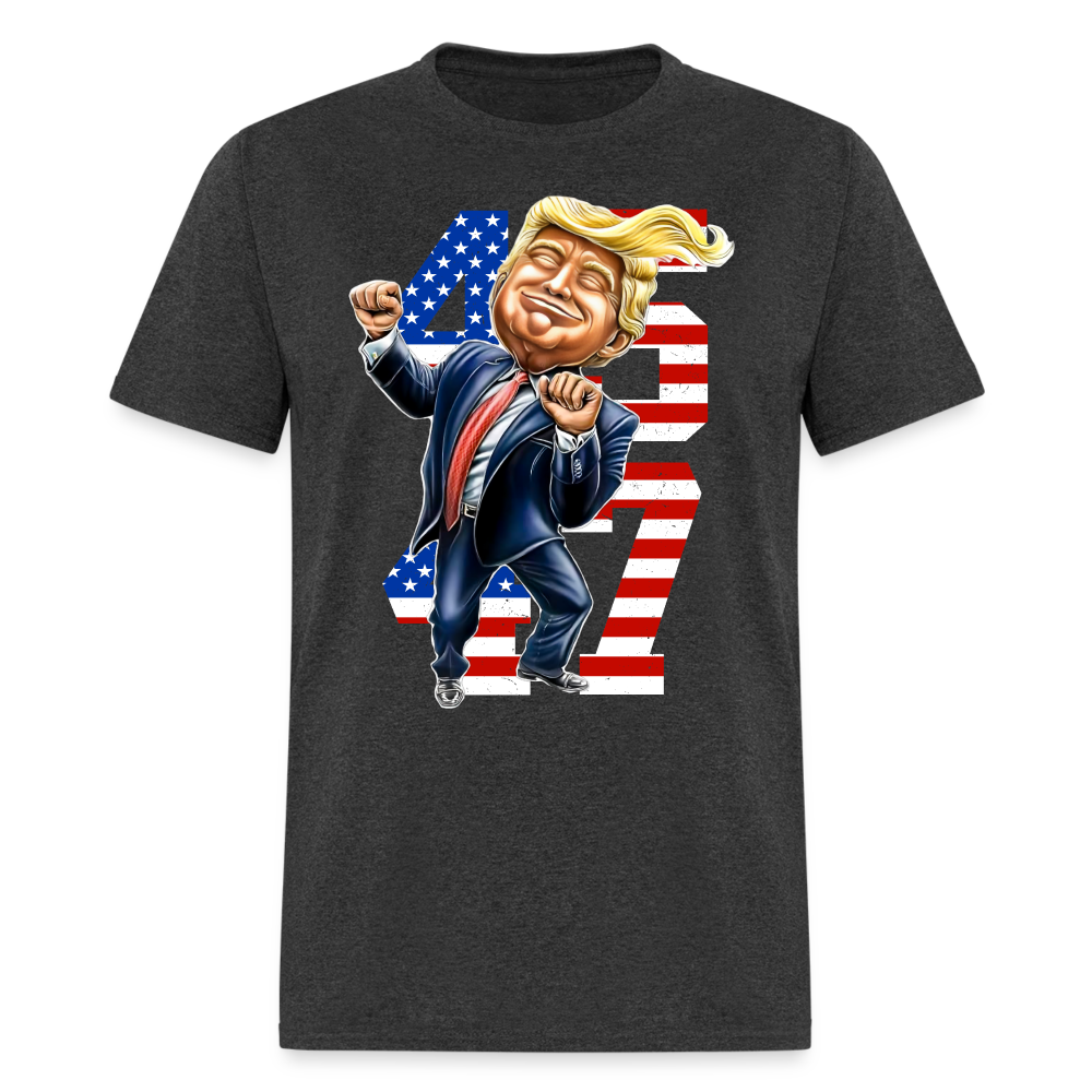 Trump Dance 45 47 American Flag T Shirt