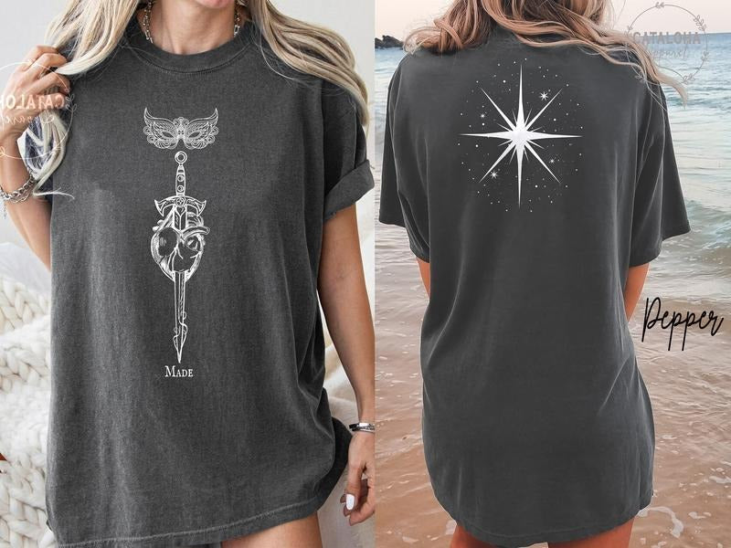 2 Slide Design, ACOTAR Nesta Archeron , Starborn, Lady Death,Nesta Valkyrie Merch, Nesta and Cassian, Sarah J Maas...