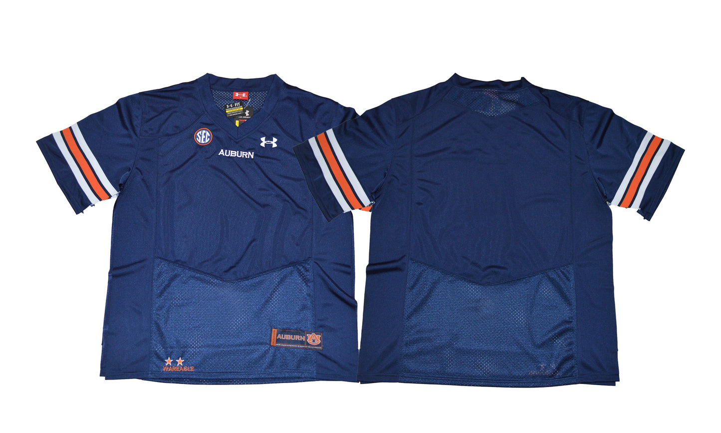 2017 Auburn Tigers Under Armour Blank Navy