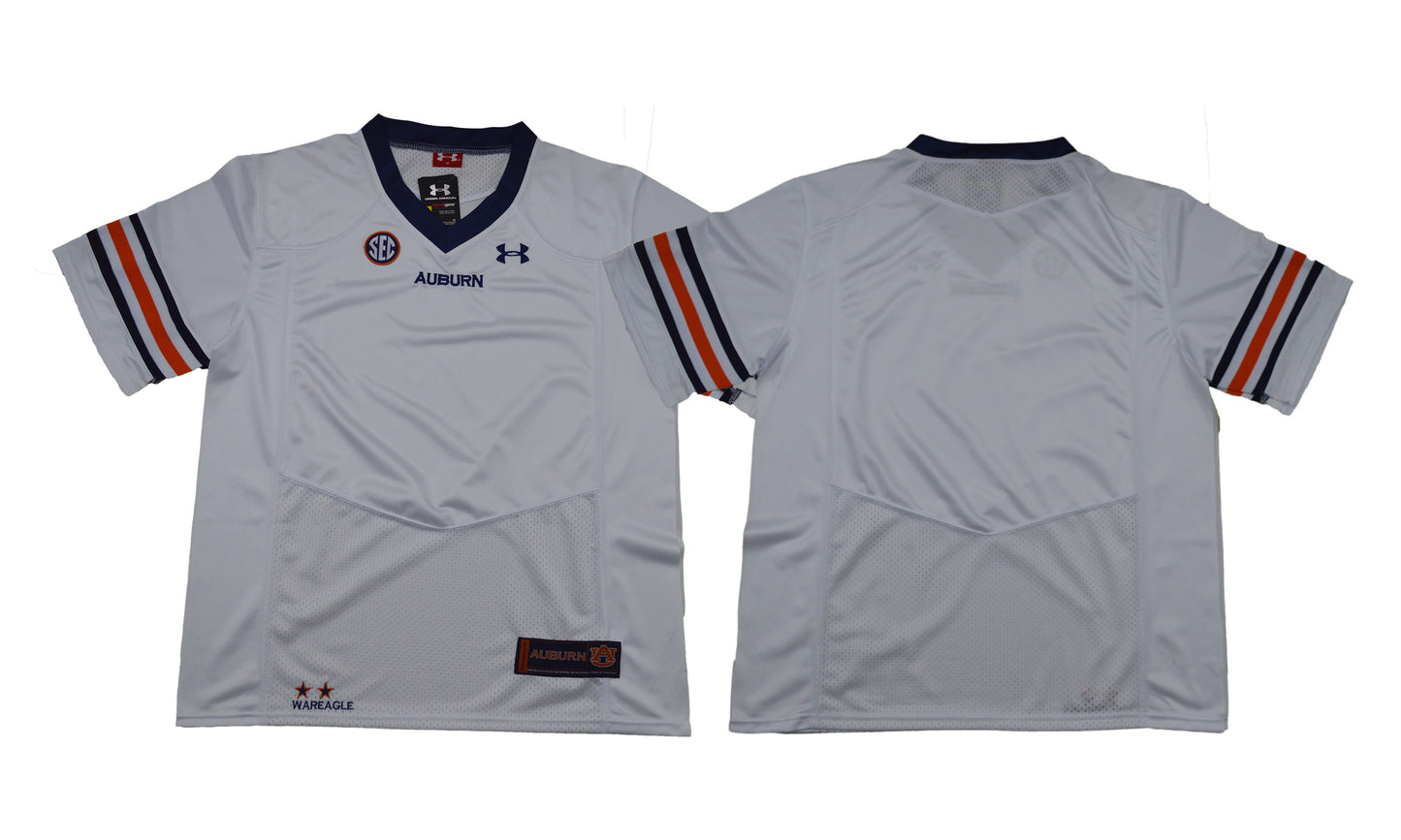 2017 Auburn Tigers Under Armour Blank White