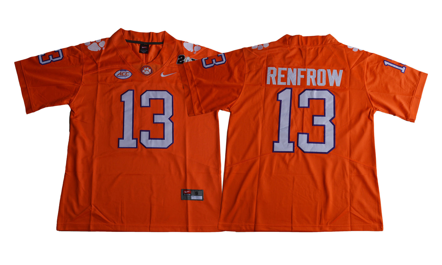 2017 Clemson Tigers 13 Orange