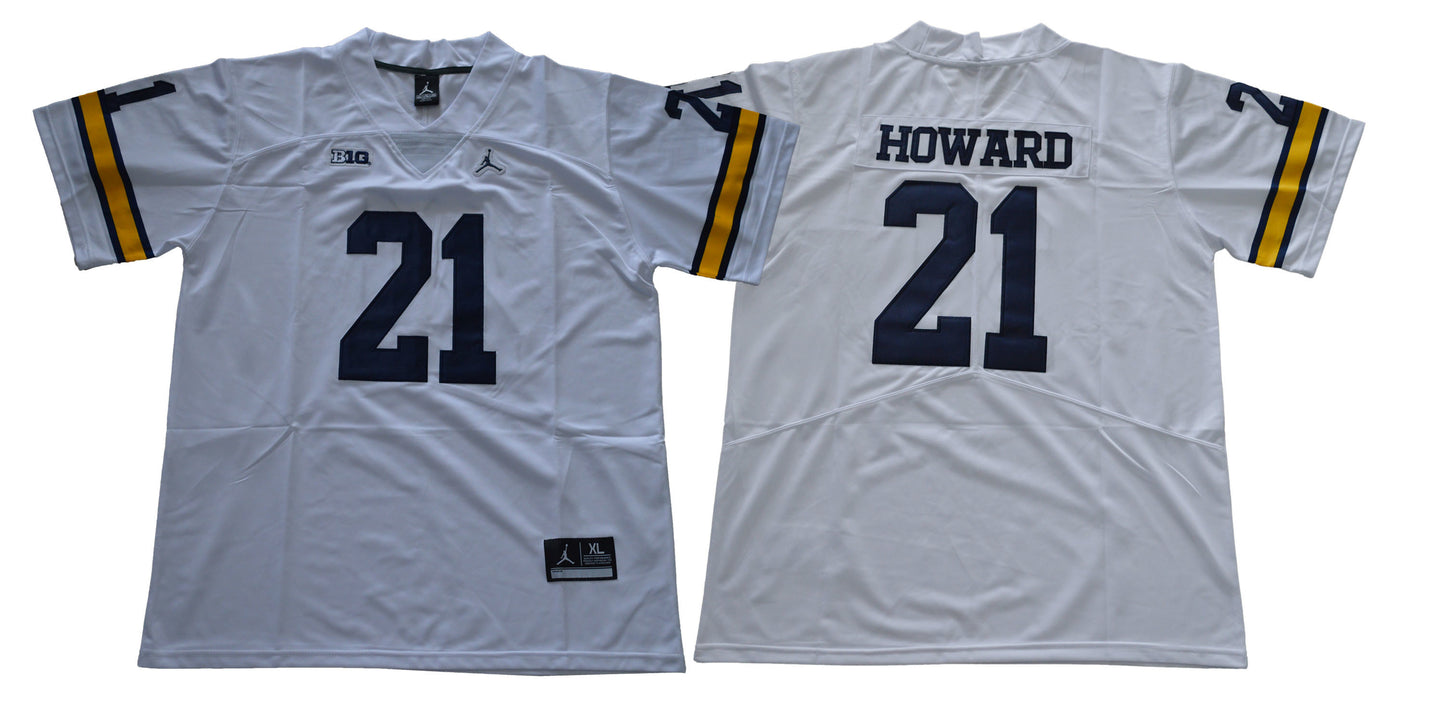 2018 Michigan Howard 21 White