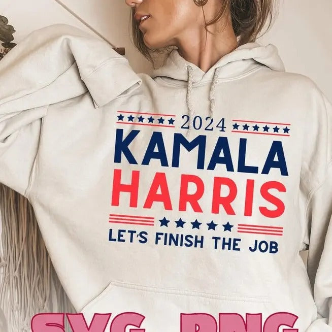 2024 Kamala Harris Let's Finish The hoodie, President Kamala Harris 2024 hoodie, Madam President Kamala Harris hoodie, Kamala Rally shirt, Kamala shirt hot trend 2024, hoodie summer see tee