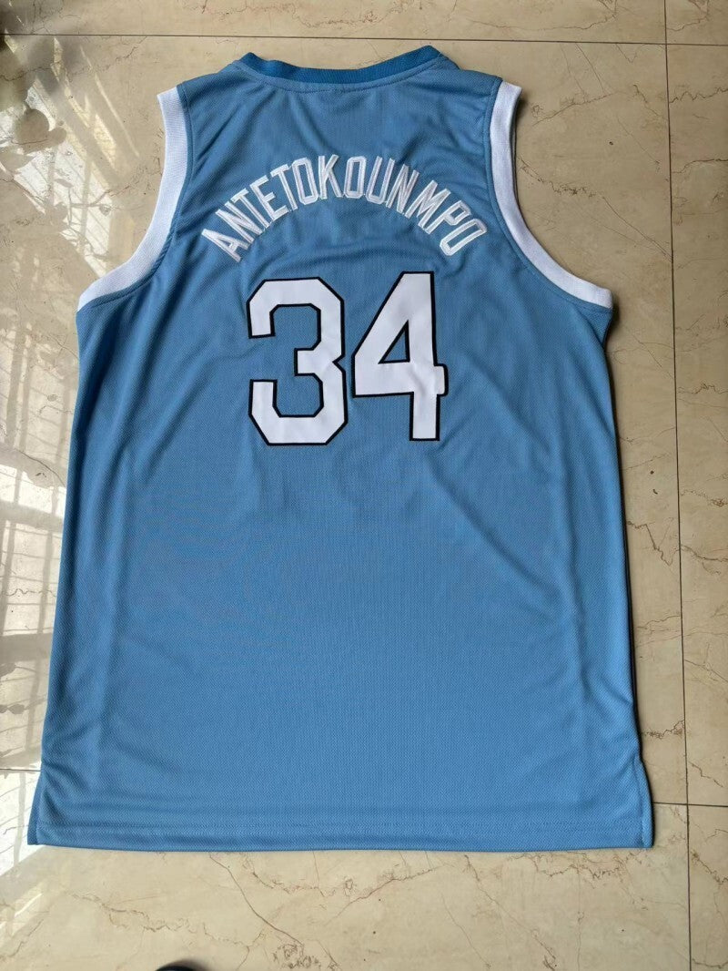 2024 Team 34 # Blue Jersey Style 1