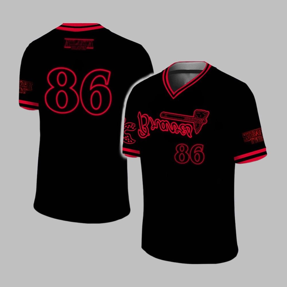 Braves Stranger Things Retro Jersey Giveaway 2025 - Grishko.com