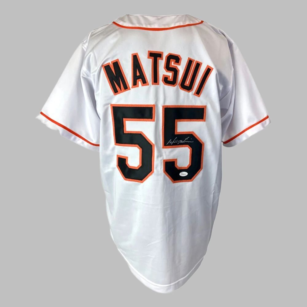 2025 Hideki Matsui Japan Signed Jersey - Grishko.com