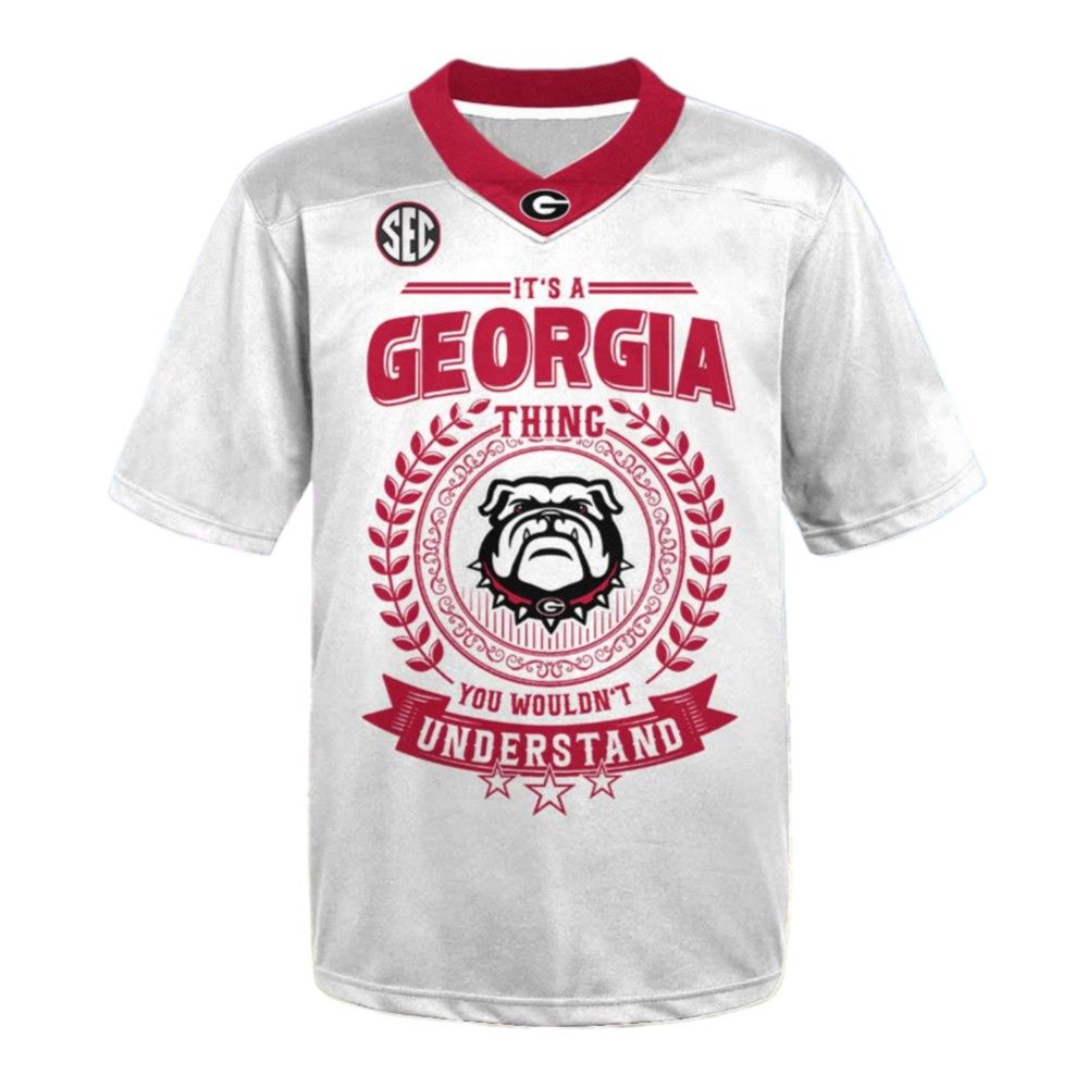 2025 It's A Georgia You Wouldn't Understand Jersey - Grishko.com