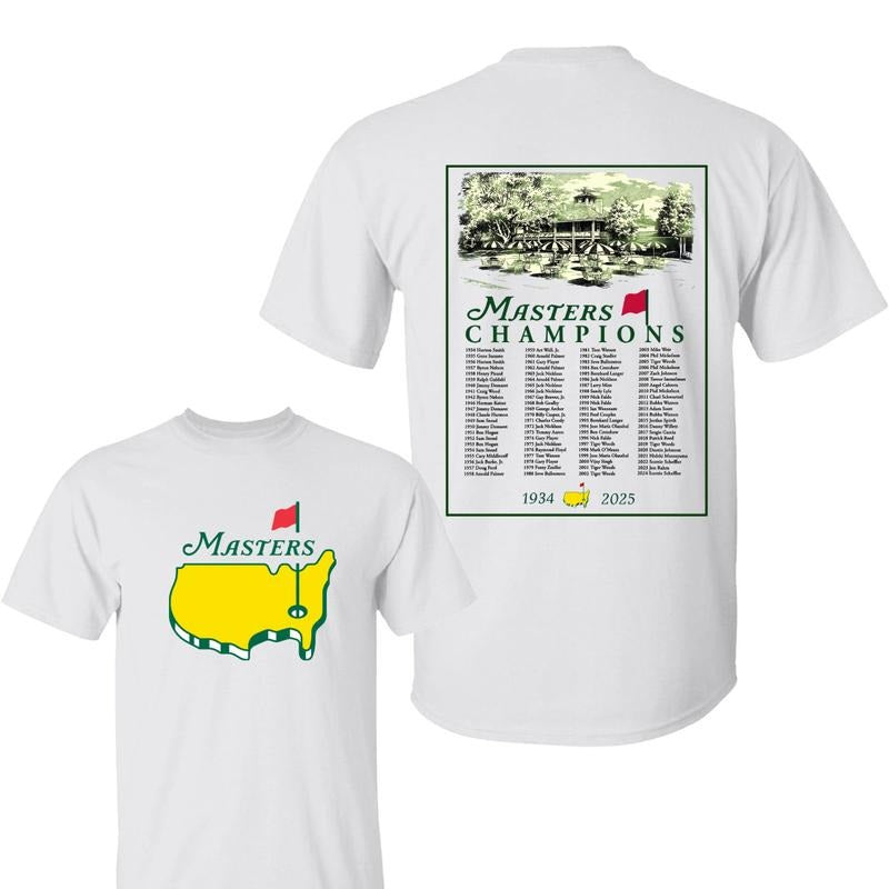 2025 Masters Tournament Augusta 91 Years Shirt, Golf Tournament Shirt, Masters Golf Tee, Graphic Tee Gifts for Men, For Women