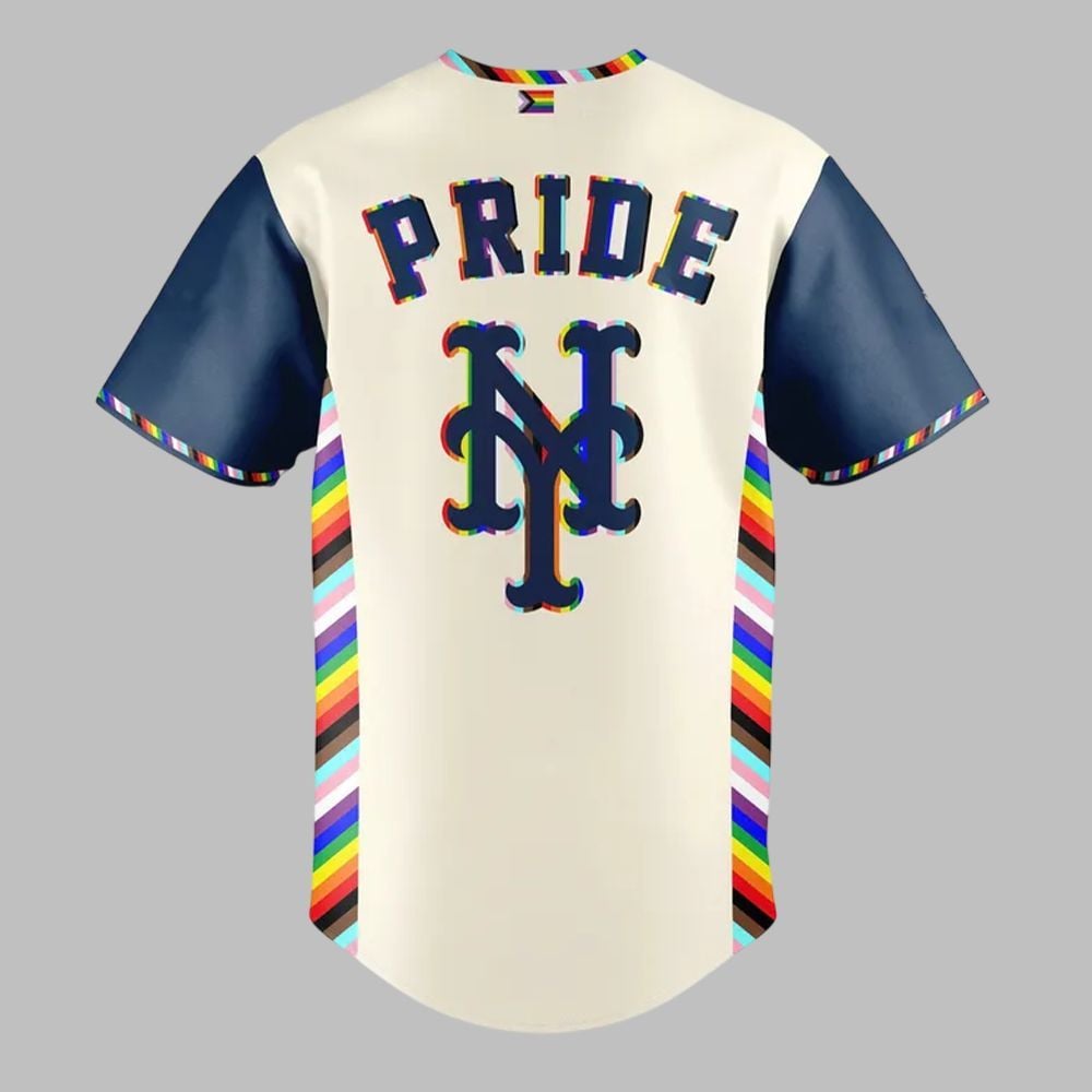 2025 Mets Happy Pride Month Jersey - Grishko.com