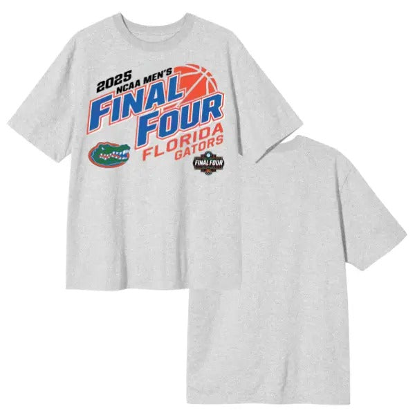 2025 NCAA Men's Final Four Florida Gators Basketball Graphic T-Shirt, Support Your Team with Stylish Game Day Shirt for College Sports Fans