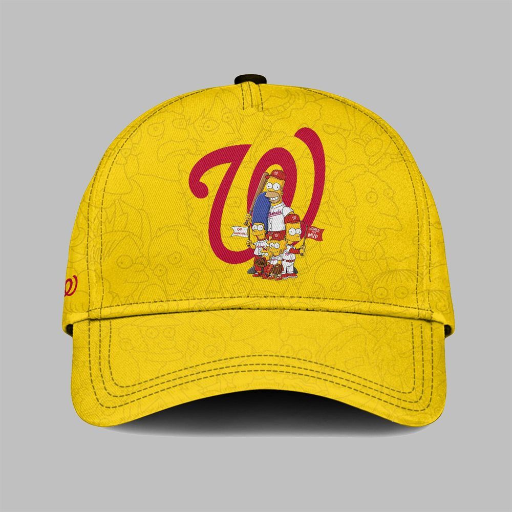 2025 Nationals The Simpsons Jersey - Grishko.com