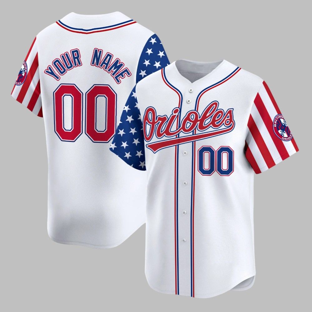 2025 Orioles Rutschman Fouth Of July Jersey - Grishko.com