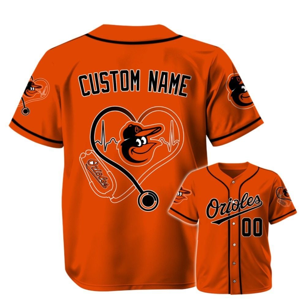 2025 Orioles Nurse Heartbeat Jersey - Grishko.com
