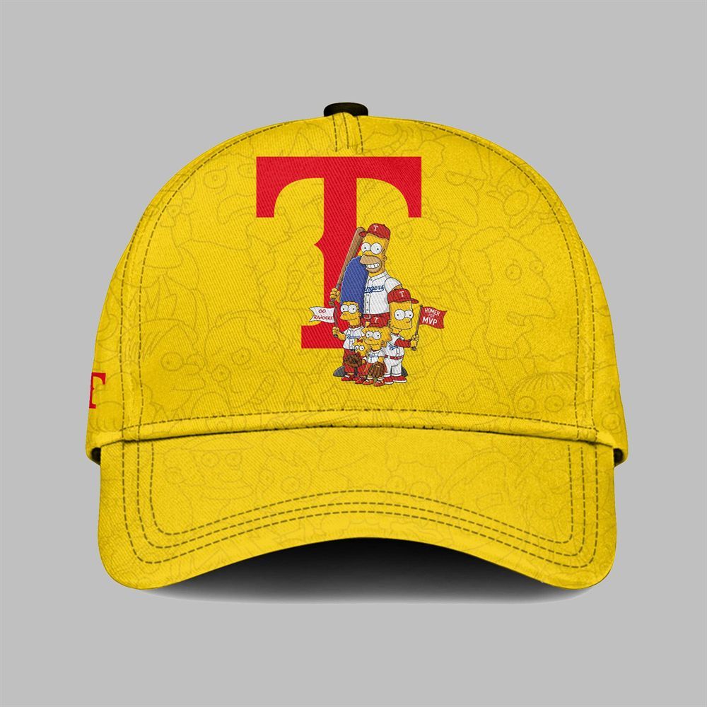 2025 Rangers The Simpsons Jersey - Grishko.com