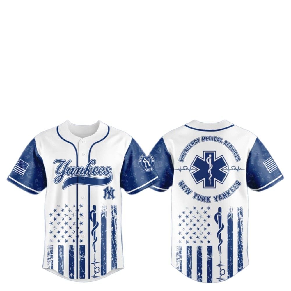 2025 Rangers x Emergency Medical Technician Appreciation Night Jersey - Grishko.com