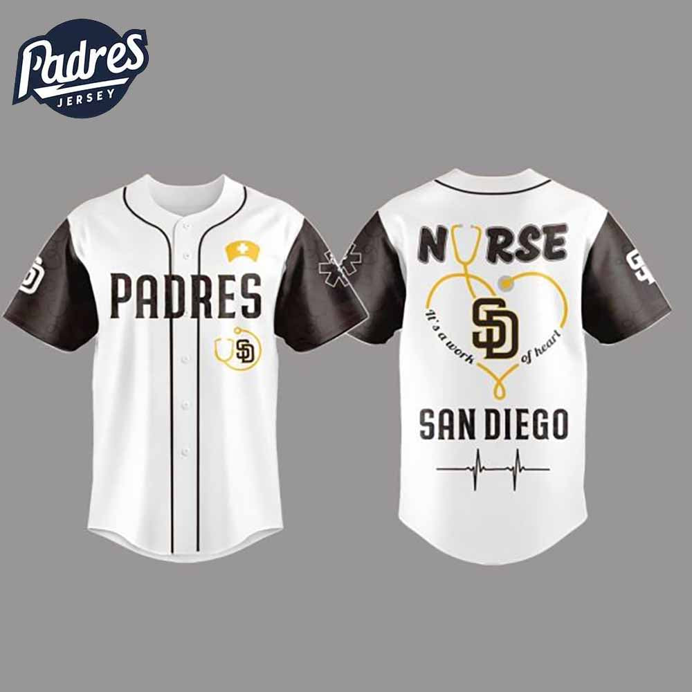 2025 San Diego Padres Nurses Night Baseball Jersey - Padres Jersey Oasis: Elevate Your Baseball Style Game