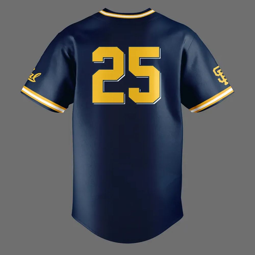 2025 San Francisco Giants X Cal Night Baseball Jersey Giveaway - Grishko.com