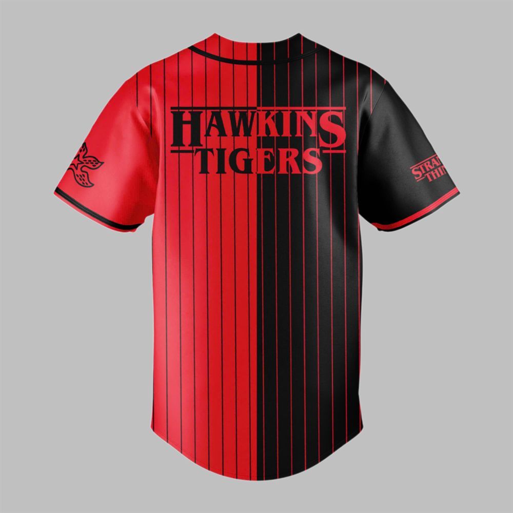 2025 Tigers Stranger Things Baseball Jersey - Grishko.com