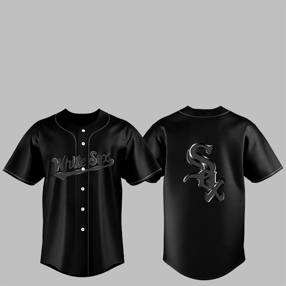 2025 White Sox Back In Black Jersey - Grishko.com