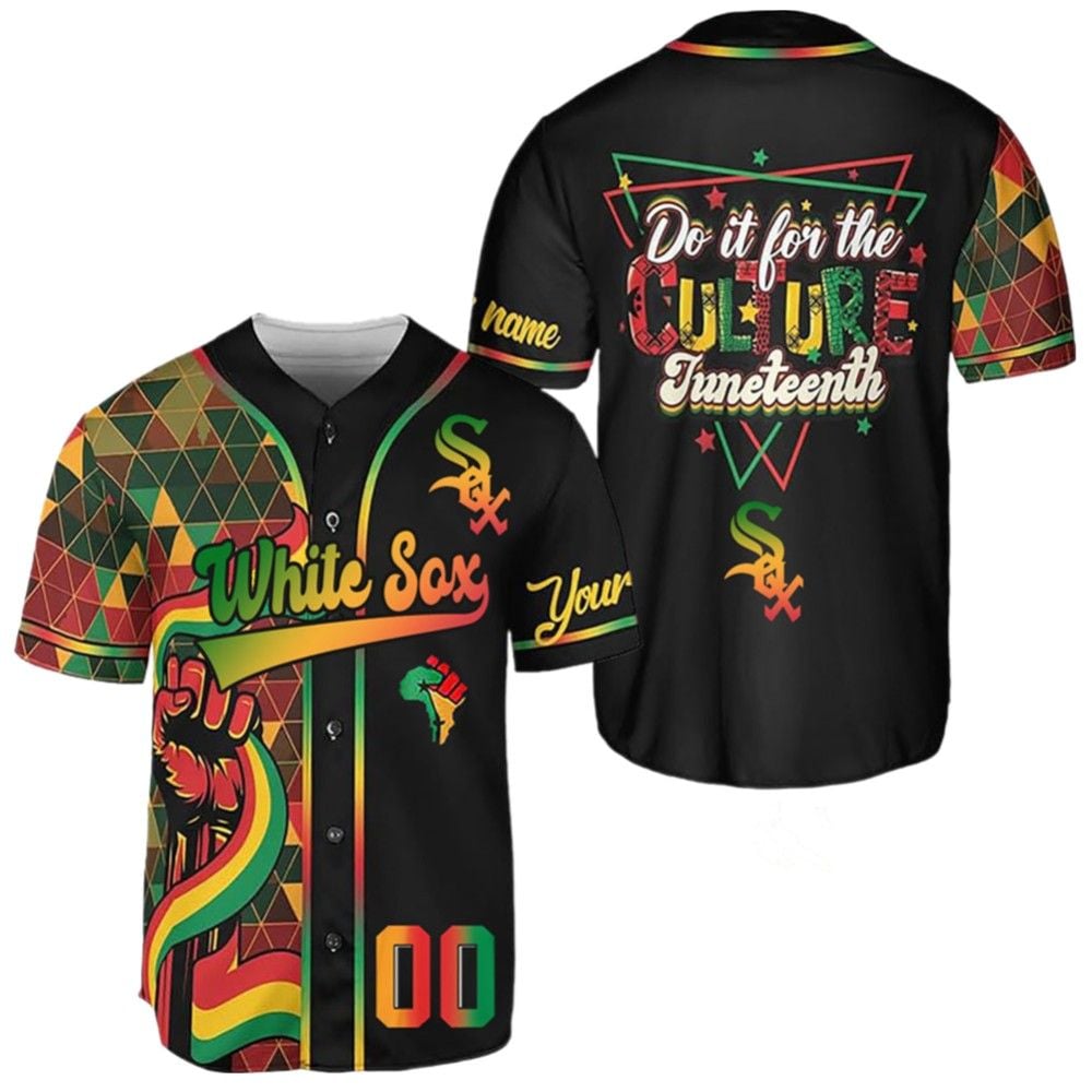 2025 White Sox Juneteenth Day Jersey - Grishko.com