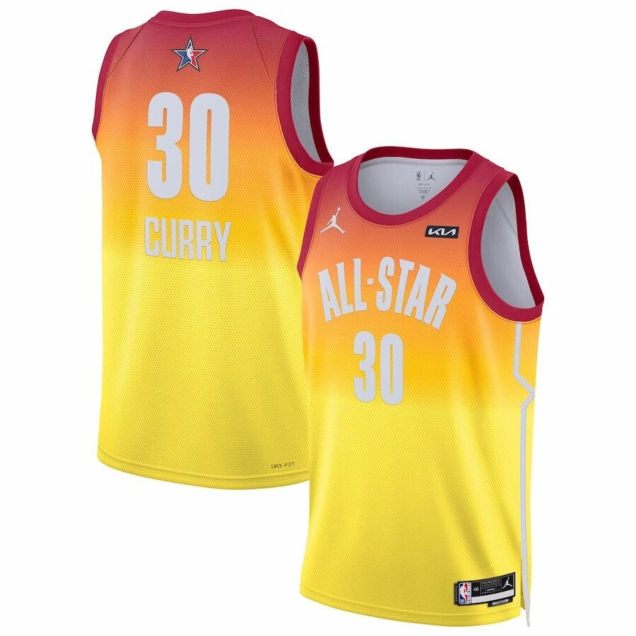 #30 Stephen Curry 2023 NBA All-Star Game Swingman Jersey - Orange