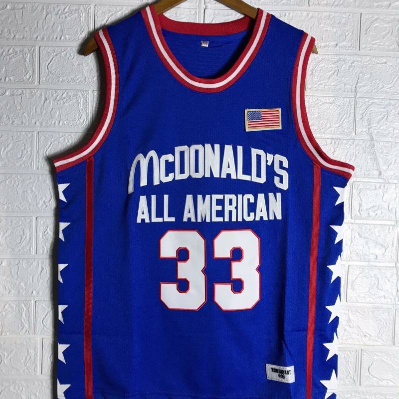 #33 bryant mcdonald's jersey blue Style 2