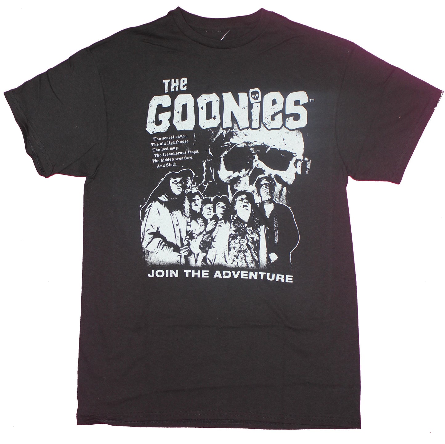 The Goonies Mens T-Shirt - Join the Adventure Poster Image