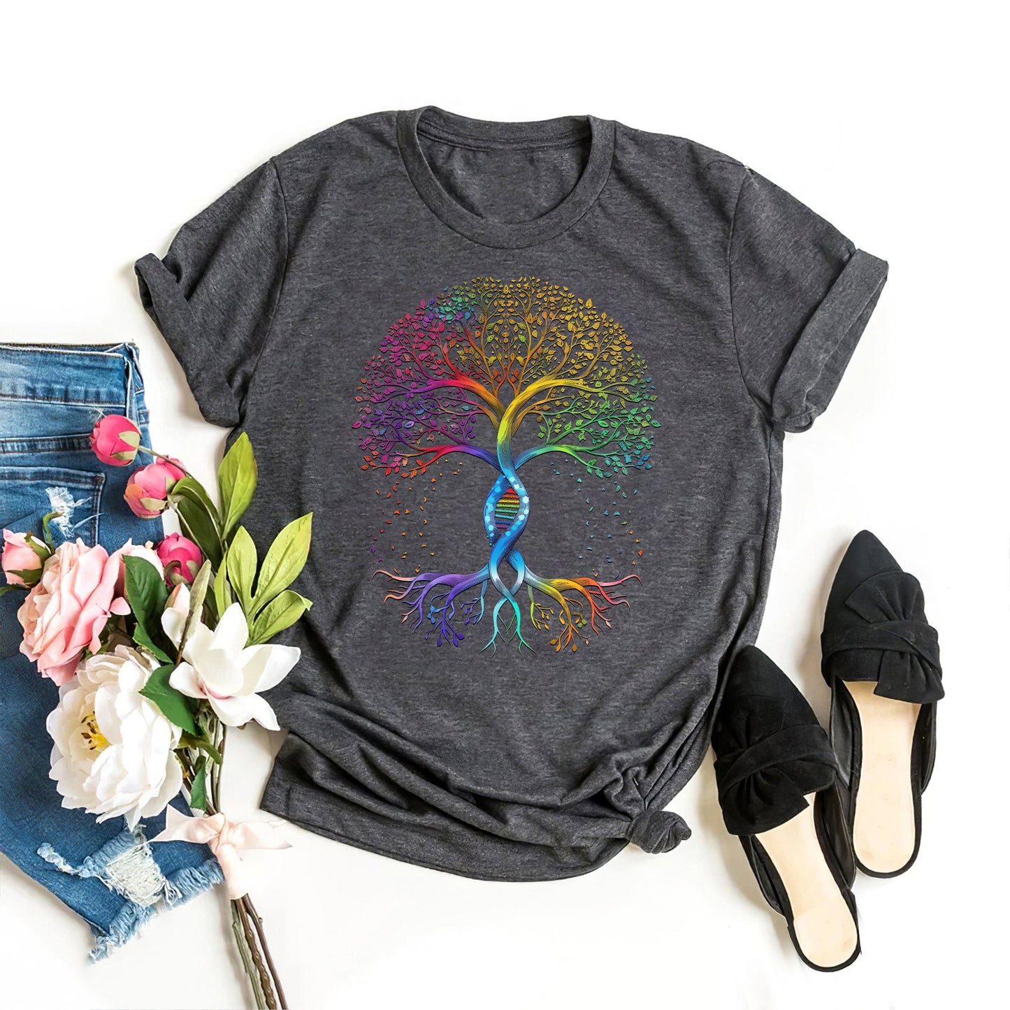Pride Tree Life Lgbtq Rainbow Unisex T-shirt, Sweatshirt, Hoodie (4)