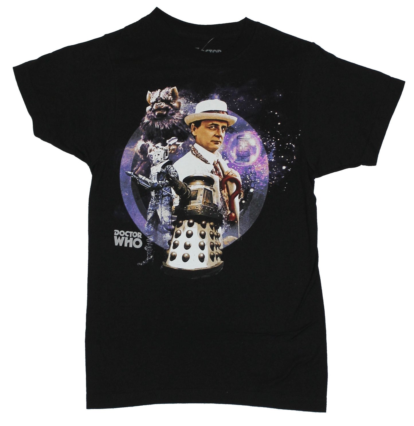 Doctor Who Mens T-Shirt - Tv Image Photo Collage of the Seven Style001