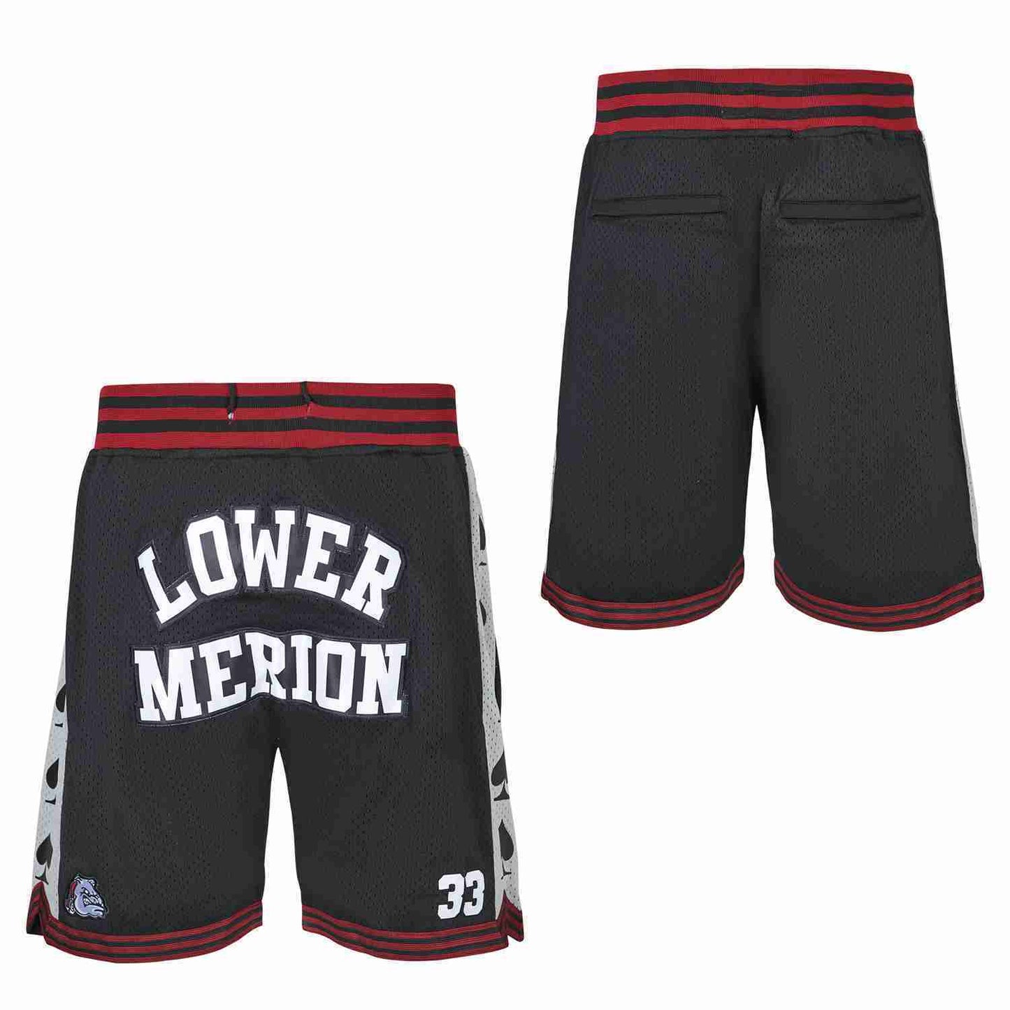 33# KOBE HS BULLDOGS BLACK SHORTS