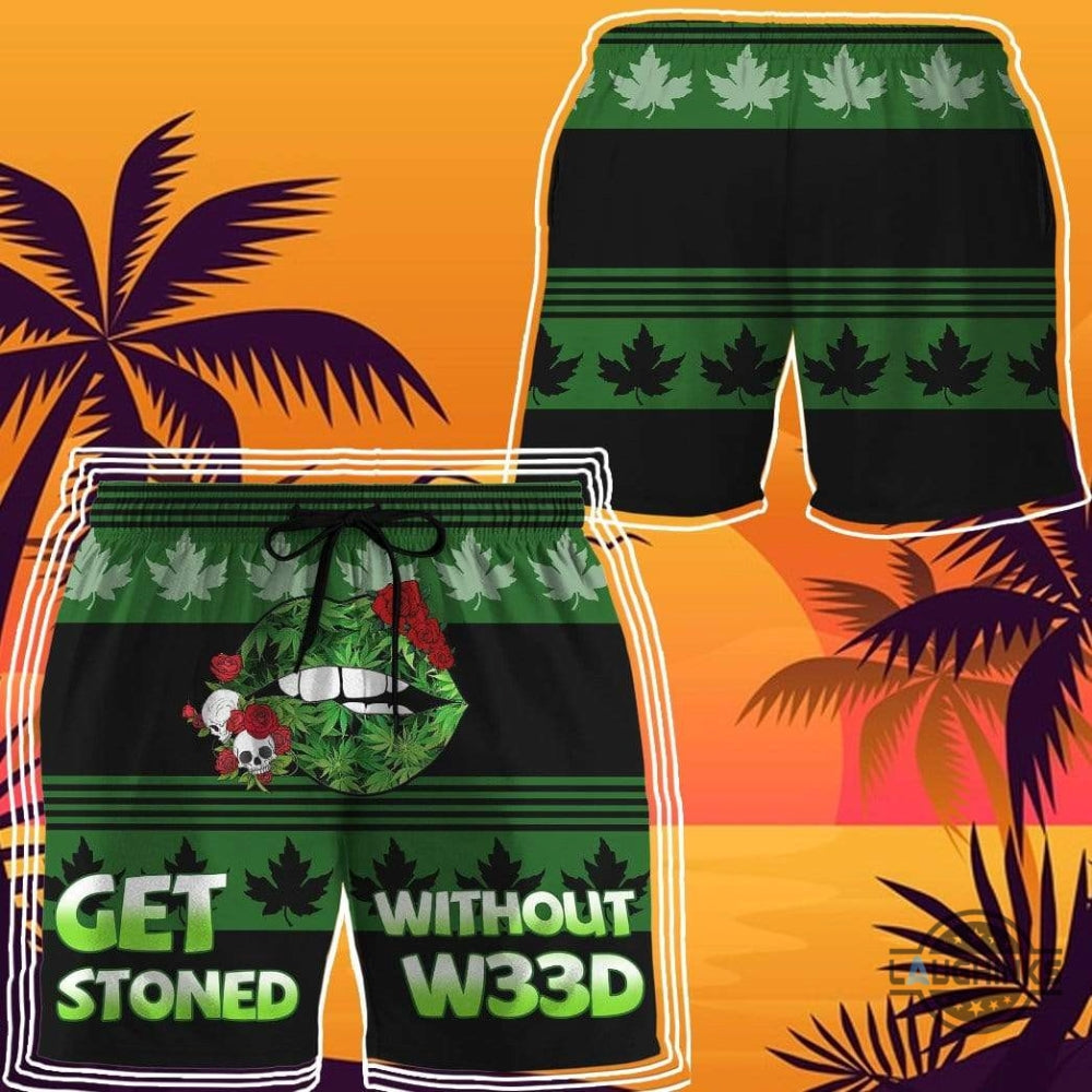 3D Sweet Lip Custom Beach Summer Men Beach Shorts Swim Trunks Hawaiian Shirt Style Printed 3D Swim Trunks Aloha Summer Beach Button Up Shirts And Shorts Gift
