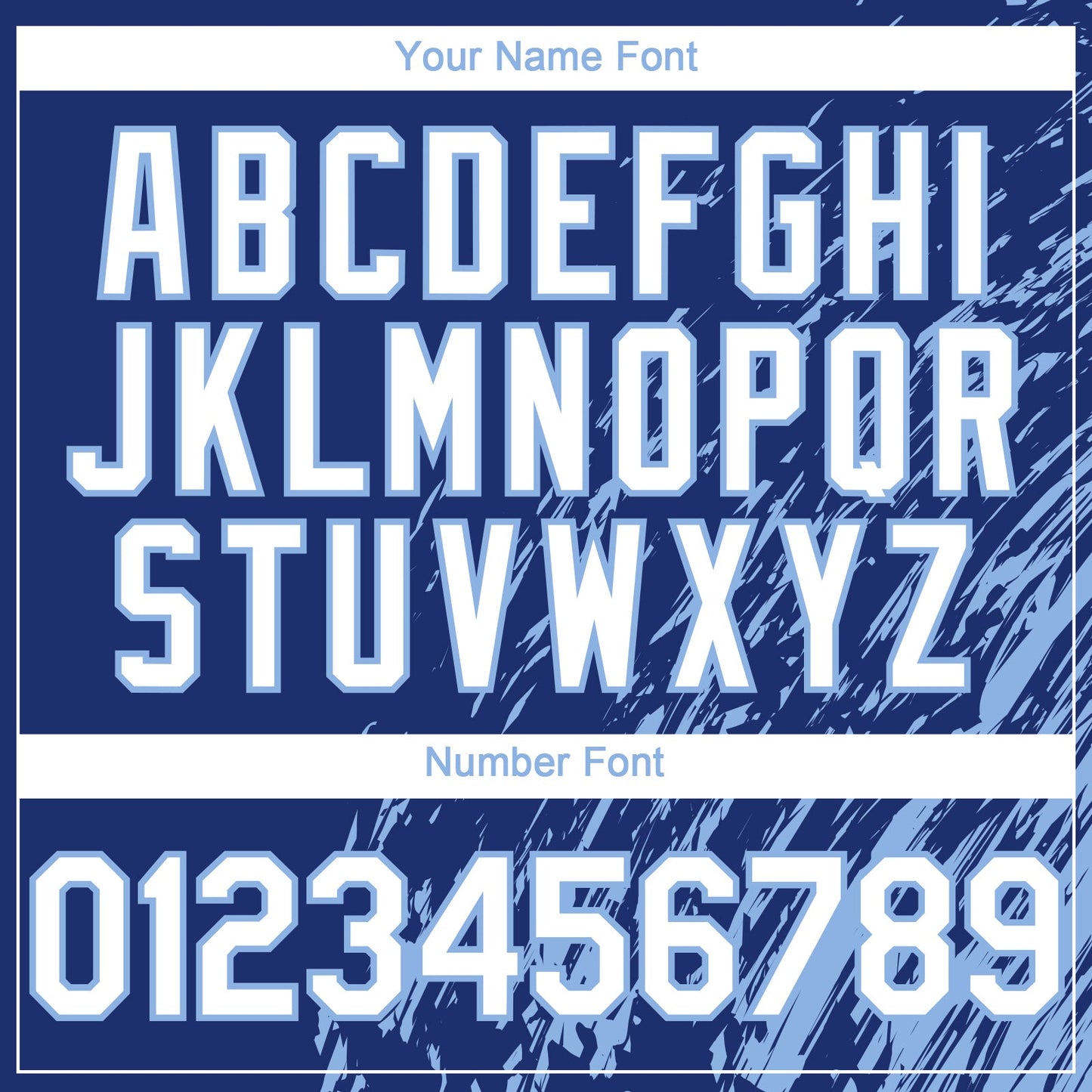 Custom Royal White-Light Blue Paint Stroke Grunge Streak Authentic Baseball Jersey