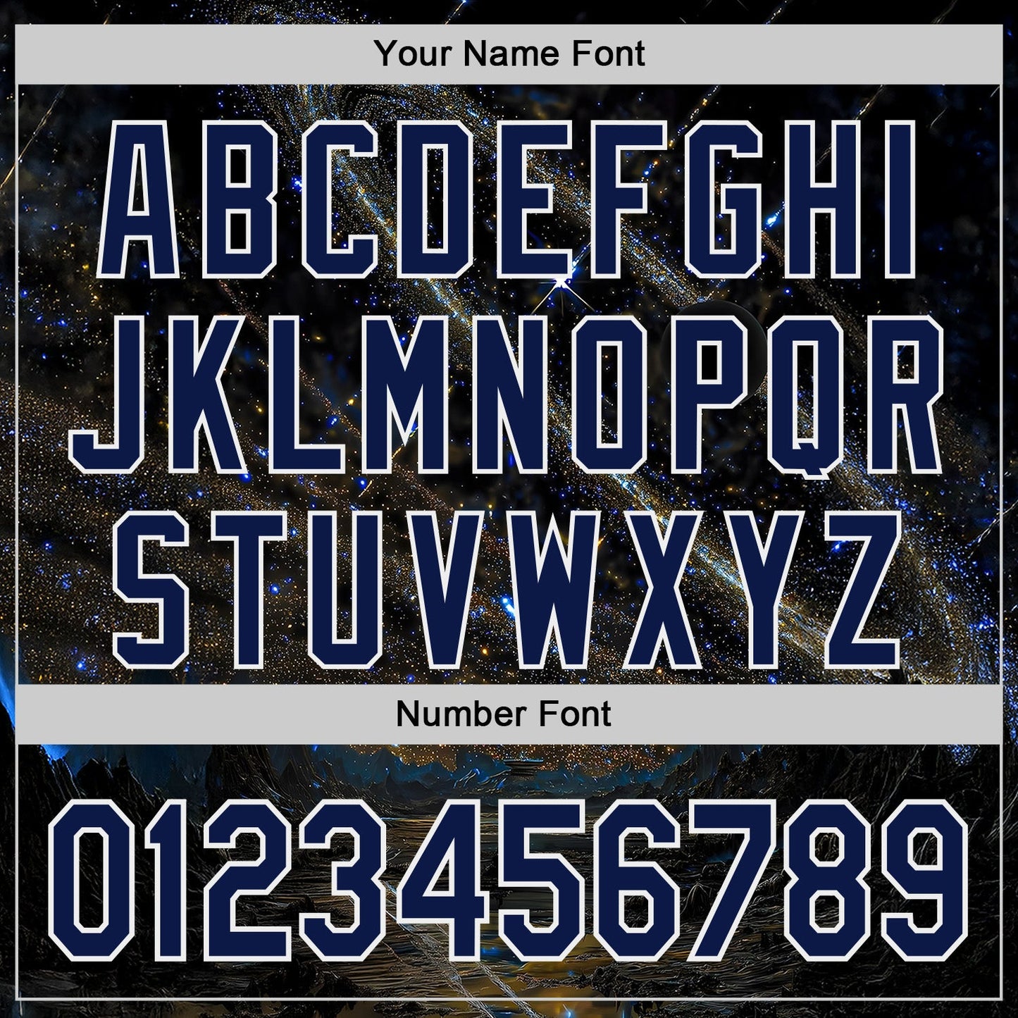 Custom Black Navy-White Galaxy Star Authentic Baseball Jersey
