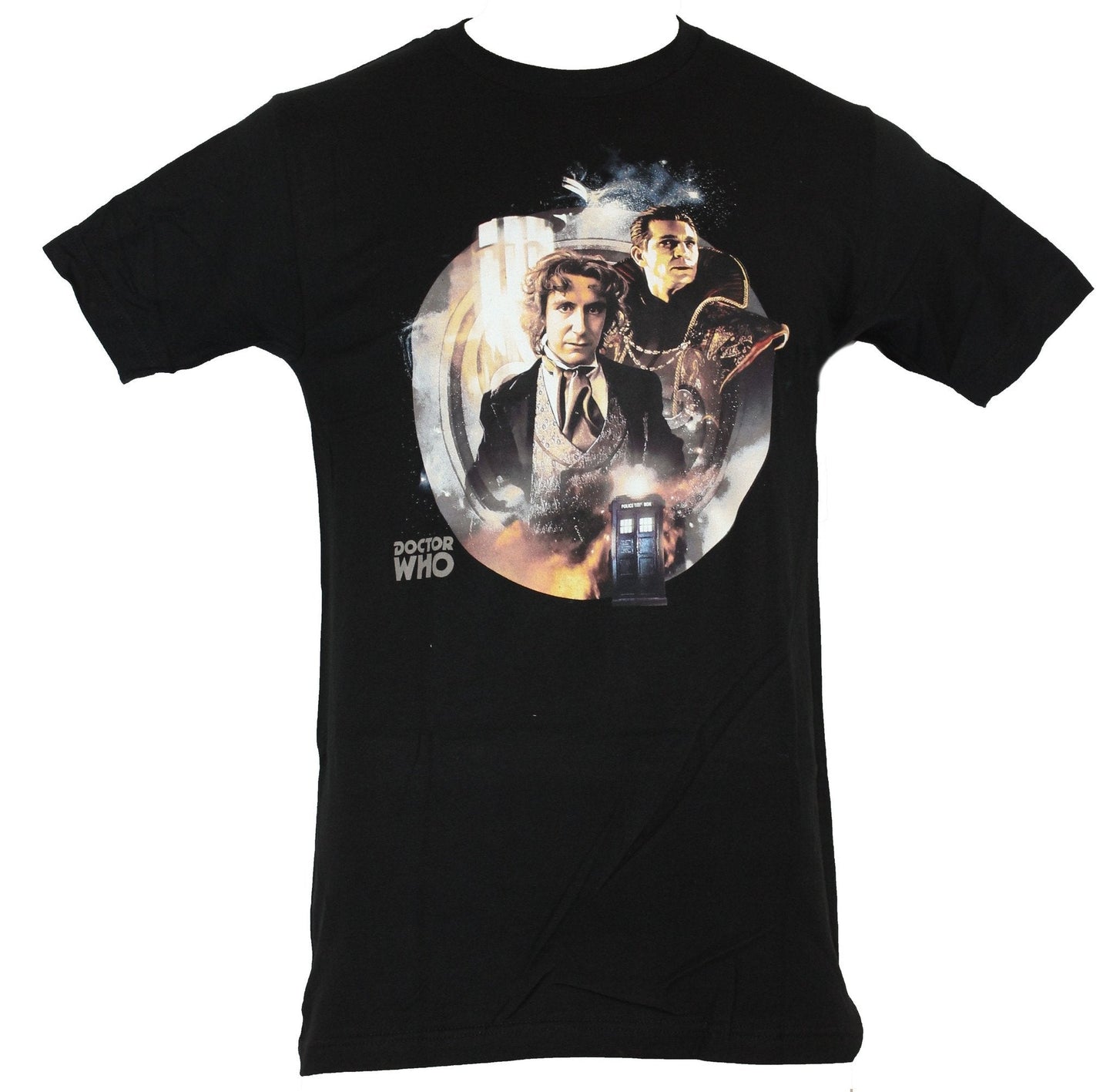 Doctor Who Mens T-Shirt - Tv Image Photo Collage of the Eighth (8th) Doctor