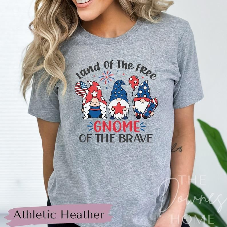 4th of July Gnome Shirt Gnome Shirt 4th of July Shirt Patriotic Shirt Independence Day Shirt 4th of July Gift...
