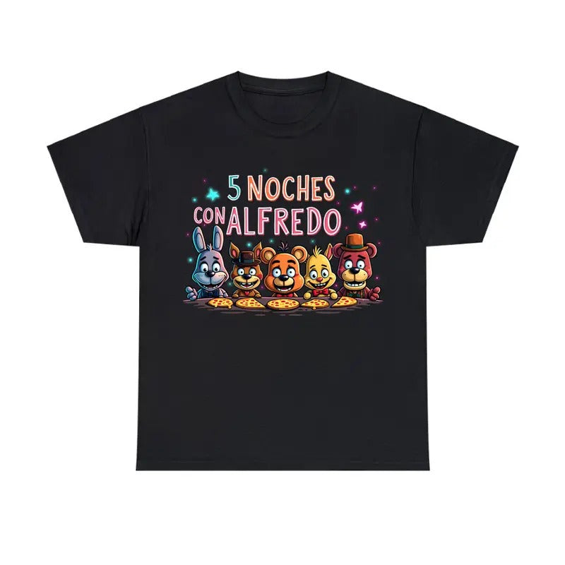 5 Noches Con Alfredo Inspired Unisex Graphic Tee